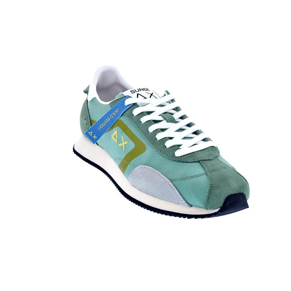 Zapatillas Sun68 AX zapatos Hombre modelo Easy Runner Verde 
