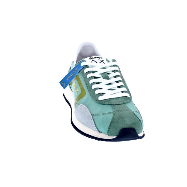 Zapatillas Sun68 AX zapatos Hombre modelo Easy Runner Verde 