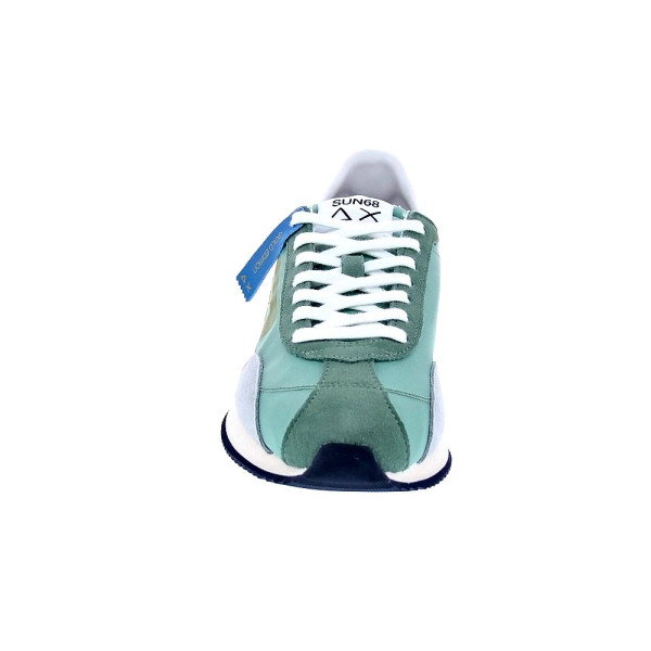 Zapatillas Sun68 AX zapatos Hombre modelo Easy Runner Verde 