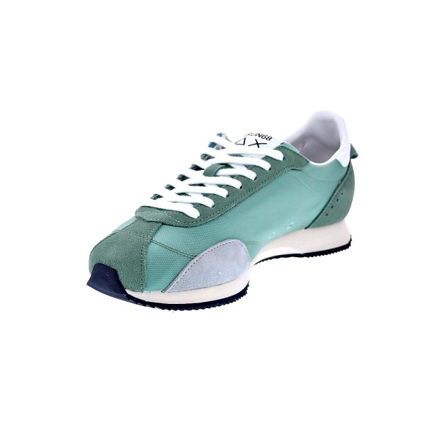 Zapatillas Sun68 AX zapatos Hombre modelo Easy Runner Verde 