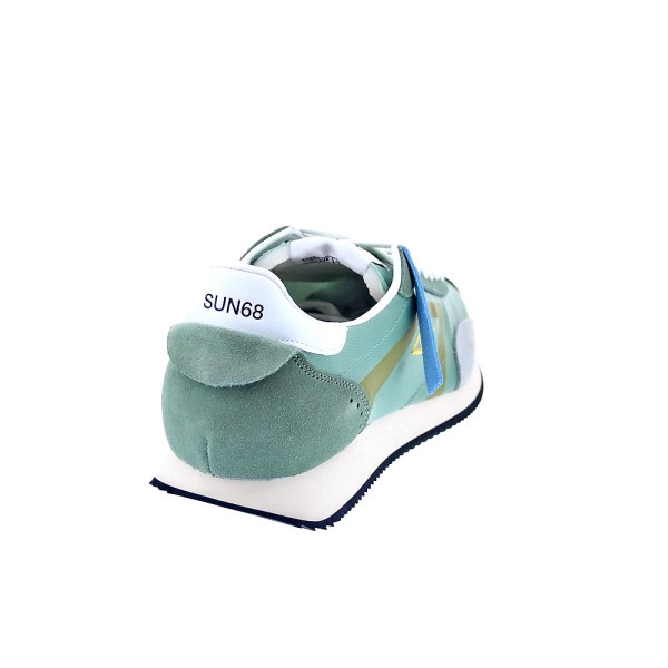 Zapatillas Sun68 AX zapatos Hombre modelo Easy Runner Verde 