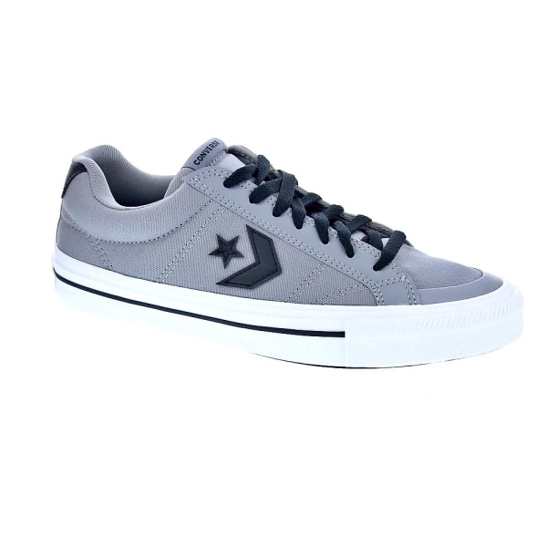 Zapatillas Converse zapatos Hombre modelo Sport Casual Canvas Gris Cordón