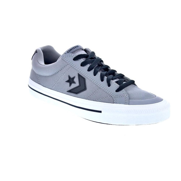 Zapatillas Converse zapatos Hombre modelo Sport Casual Canvas Gris Cordón