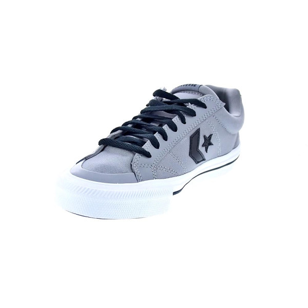 Zapatillas Converse zapatos Hombre modelo Sport Casual Canvas Gris Cordón