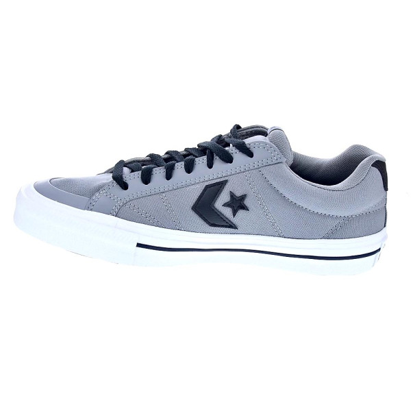 Zapatillas Converse zapatos Hombre modelo Sport Casual Canvas Gris Cordón