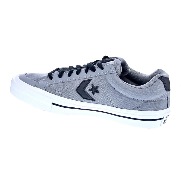 Zapatillas Converse zapatos Hombre modelo Sport Casual Canvas Gris Cordón