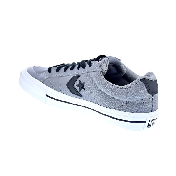 Zapatillas Converse zapatos Hombre modelo Sport Casual Canvas Gris Cordón
