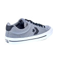 Zapatillas Converse zapatos Hombre modelo Sport Casual Canvas Gris Cordón
