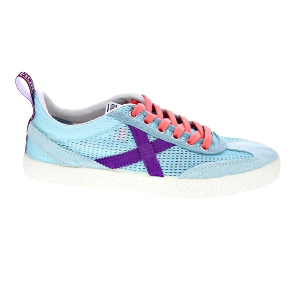 Zapatillas Munich zapatos Mujer modelo Volata 108 Azul Cordón