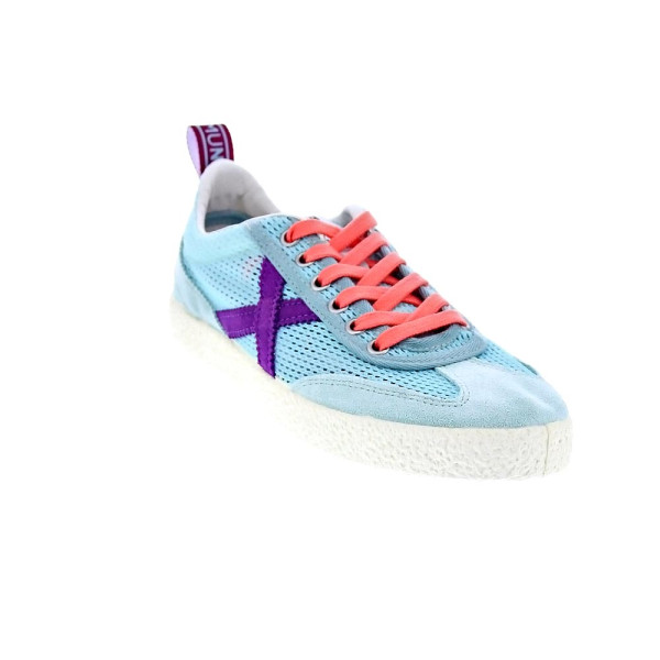 Zapatillas Munich zapatos Mujer modelo Volata 108 Azul Cordón