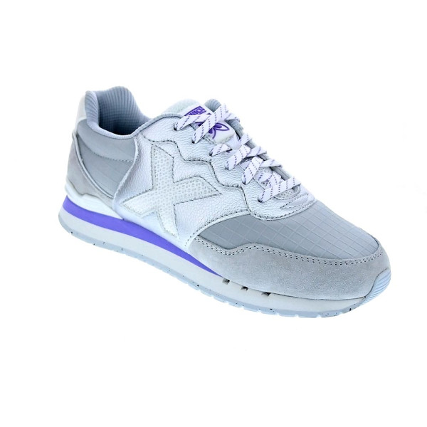 Zapatillas Munich zapatos Mujer modelo Dash 279 Gris Cordón