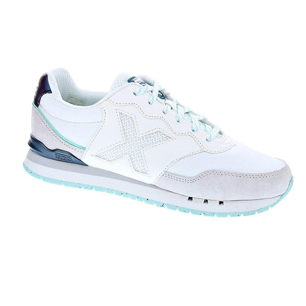 Zapatillas Munich zapatos Mujer modelo Dash 282 Blanco Cordón