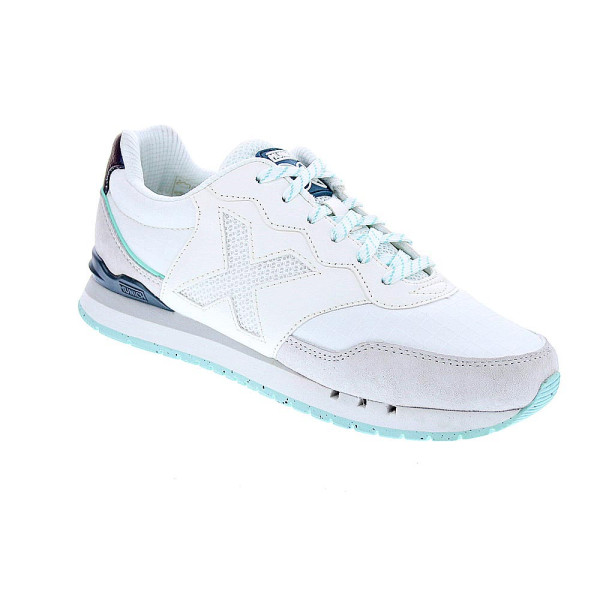 Zapatillas Munich zapatos Mujer modelo Dash 282 Blanco Cordón
