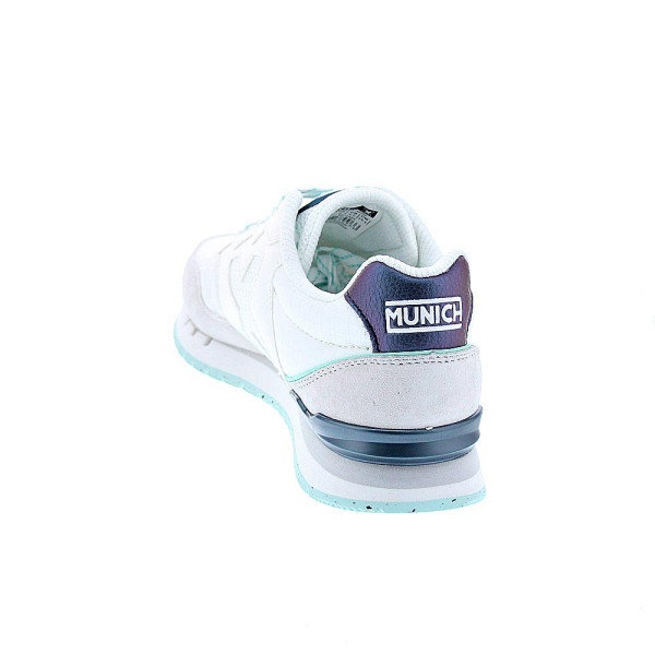 Zapatillas Munich zapatos Mujer modelo Dash 282 Blanco Cordón