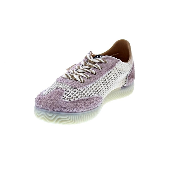 Zapatillas Duuo zapatos Mujer modelo Ona Lace Rivera 123 Rosa Cordón
