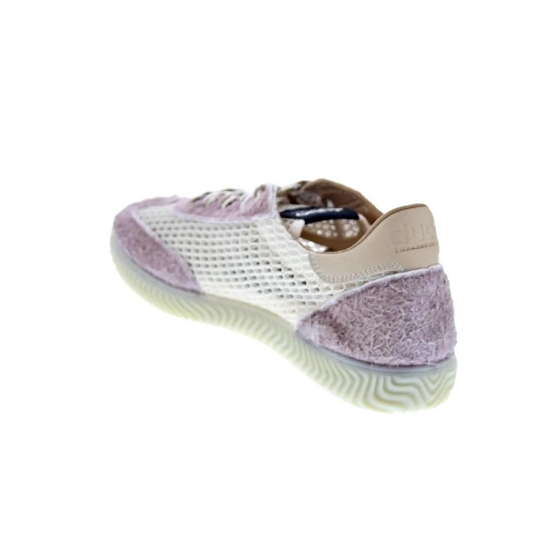 Zapatillas Duuo zapatos Mujer modelo Ona Lace Rivera 123 Rosa Cordón