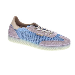 Zapatillas Duuo zapatos Mujer modelo Ona Lace Rivera 124 Azul Cordón 2