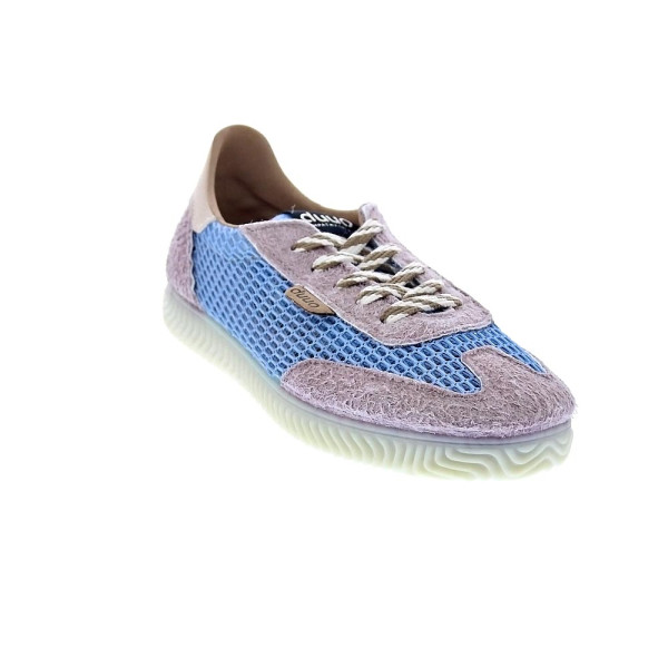 Zapatillas Duuo zapatos Mujer modelo Ona Lace Rivera 124 Azul Cordón