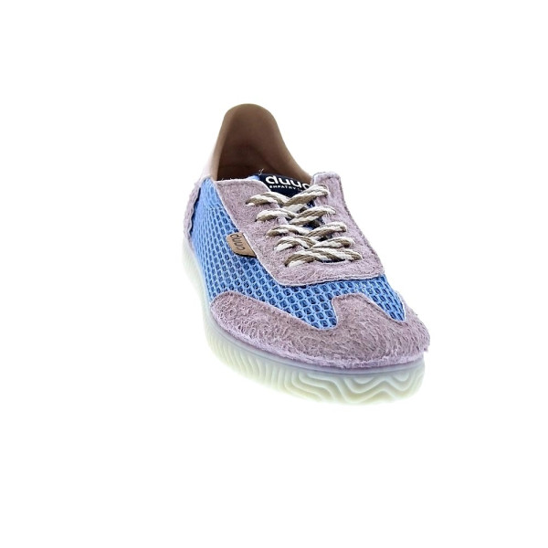 Zapatillas Duuo zapatos Mujer modelo Ona Lace Rivera 124 Azul Cordón