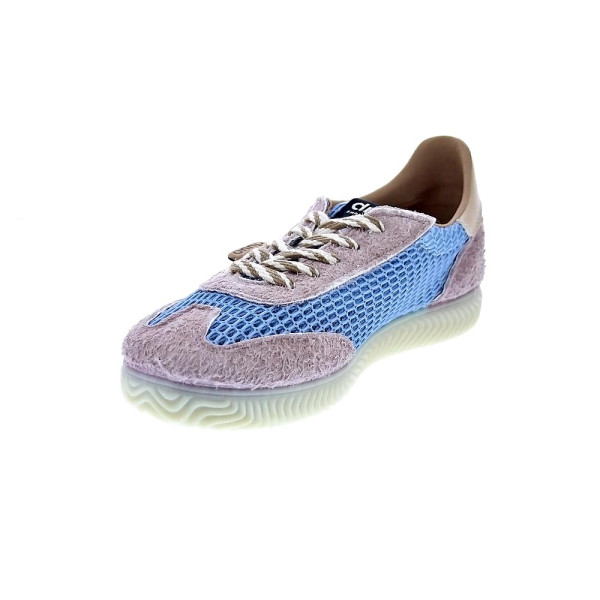 Zapatillas Duuo zapatos Mujer modelo Ona Lace Rivera 124 Azul Cordón