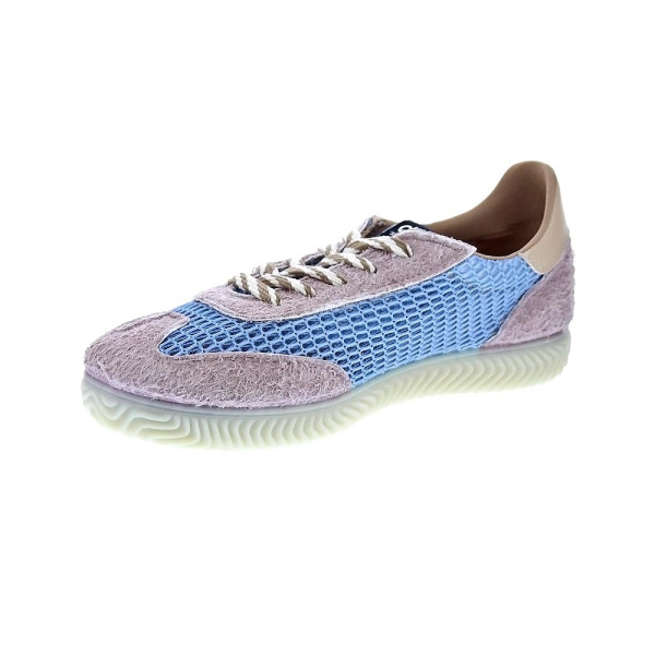 Zapatillas Duuo zapatos Mujer modelo Ona Lace Rivera 124 Azul Cordón