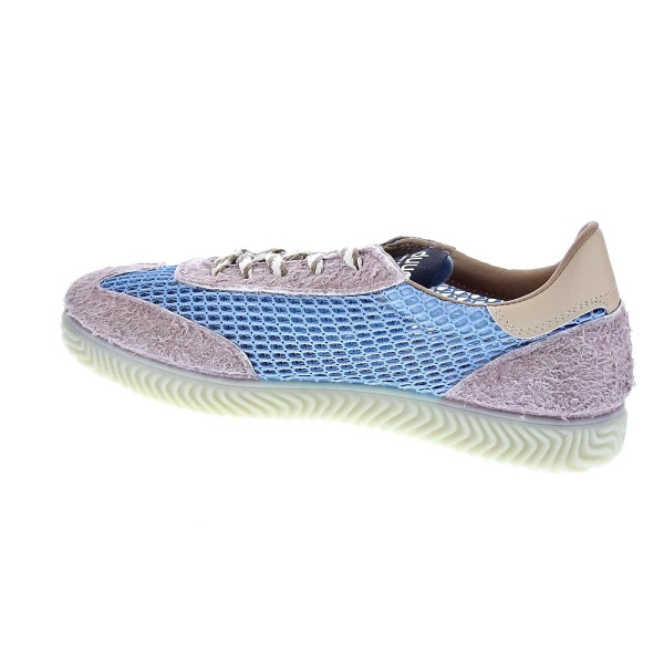 Zapatillas Duuo zapatos Mujer modelo Ona Lace Rivera 124 Azul Cordón