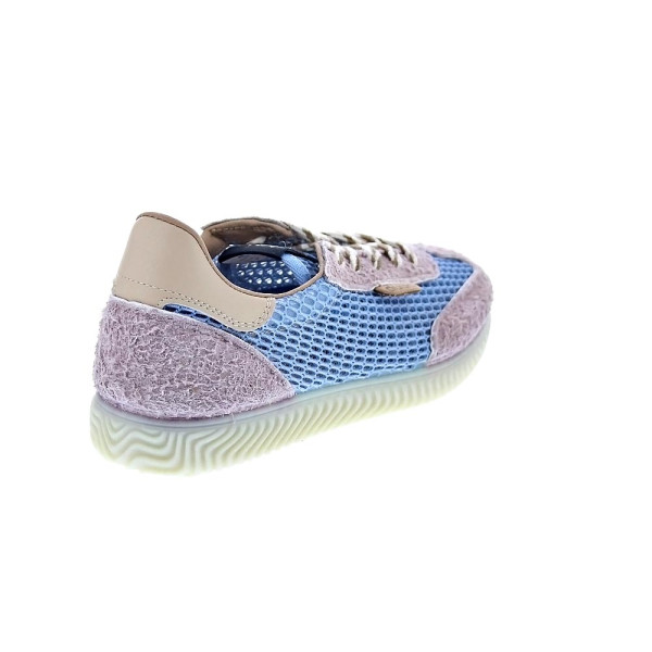 Zapatillas Duuo zapatos Mujer modelo Ona Lace Rivera 124 Azul Cordón