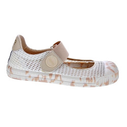 Bailarinas Duuo zapatos Mujer modelo Col Marie Barefoot Net 02 Beige Velcro