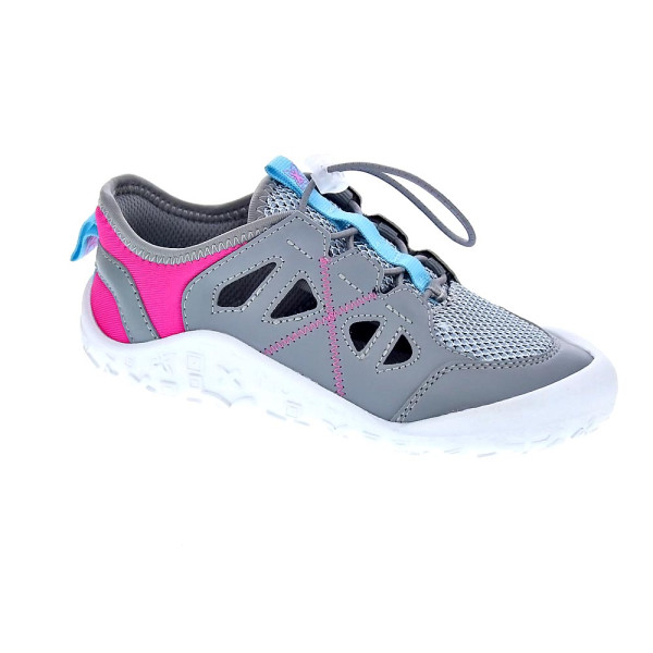 Sandalias Munich zapatos Niña modelo Mini Glos 04 Barefoot Gris Elástico