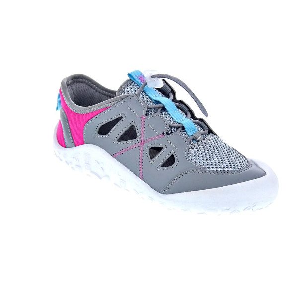 Sandalias Munich zapatos Niña modelo Mini Glos 04 Barefoot Gris Elástico