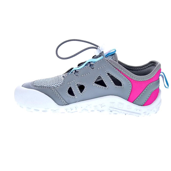 Sandalias Munich zapatos Niña modelo Mini Glos 04 Barefoot Gris Elástico