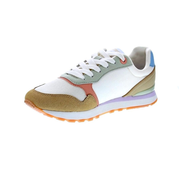 Zapatillas Mtng zapatos Mujer modelo Joggo Beige 