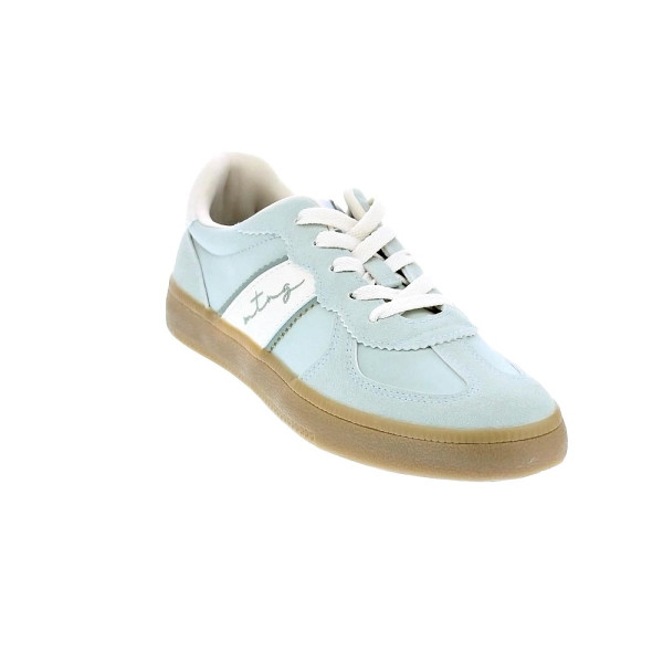 Zapatillas Mtng zapatos Mujer modelo Roy Verde Cordón