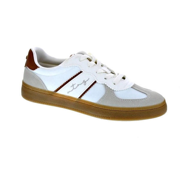 Zapatillas Mtng zapatos Mujer modelo Roy Blanco Cordón