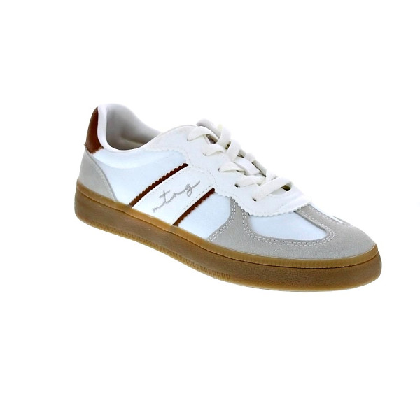 Zapatillas Mtng zapatos Mujer modelo Roy Blanco Cordón