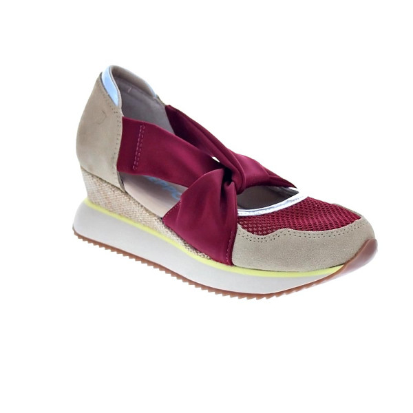 Sandalias Gioseppo zapatos Mujer modelo Sagai Rojo Elástico