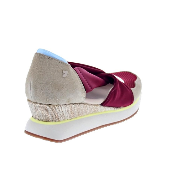 Sandalias Gioseppo zapatos Mujer modelo Sagai Rojo Elástico