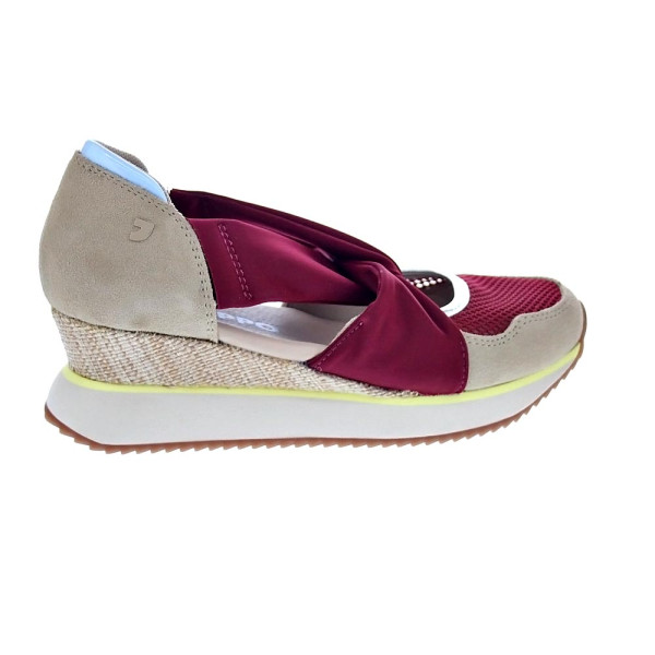 Sandalias Gioseppo zapatos Mujer modelo Sagai Rojo Elástico