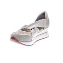 Sandalias Gioseppo zapatos Mujer modelo Tuheli Beige Elástico