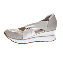 Sandalias Gioseppo zapatos Mujer modelo Tuheli Beige Elástico