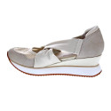 Sandalias Gioseppo zapatos Mujer modelo Tuheli Beige Elástico