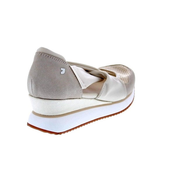 Sandalias Gioseppo zapatos Mujer modelo Tuheli Beige Elástico