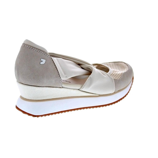 Sandalias Gioseppo zapatos Mujer modelo Tuheli Beige Elástico