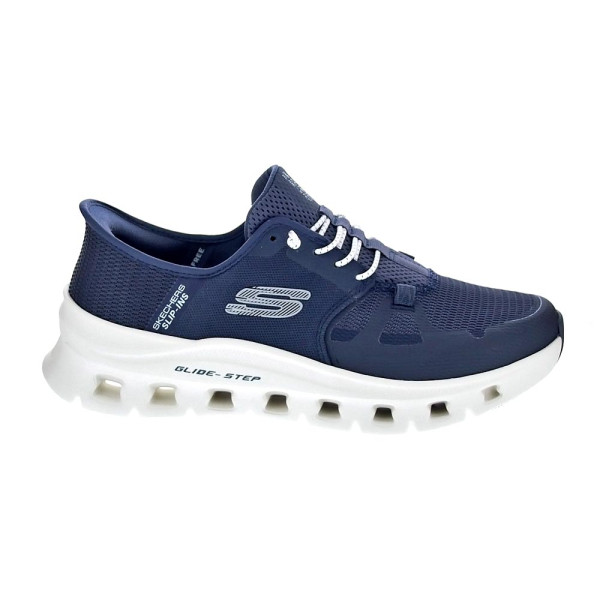 Zapatillas Skechers zapatos Hombre modelo Glide Step Slip-ins Azul Elástico