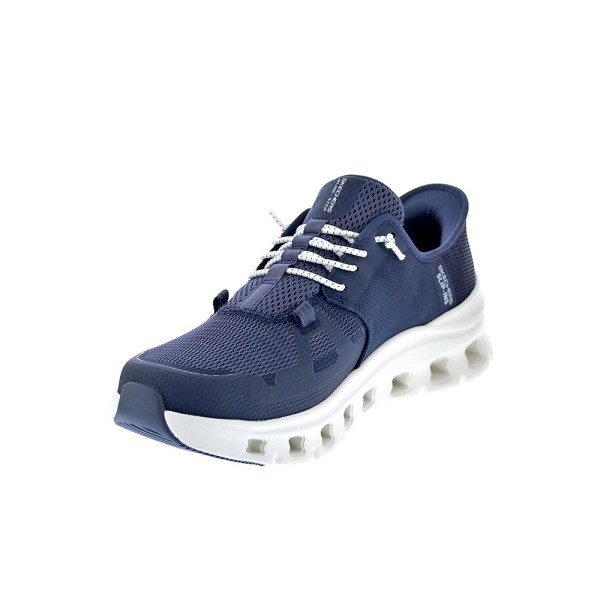 Zapatillas Skechers zapatos Hombre modelo Glide Step Slip-ins Azul Elástico
