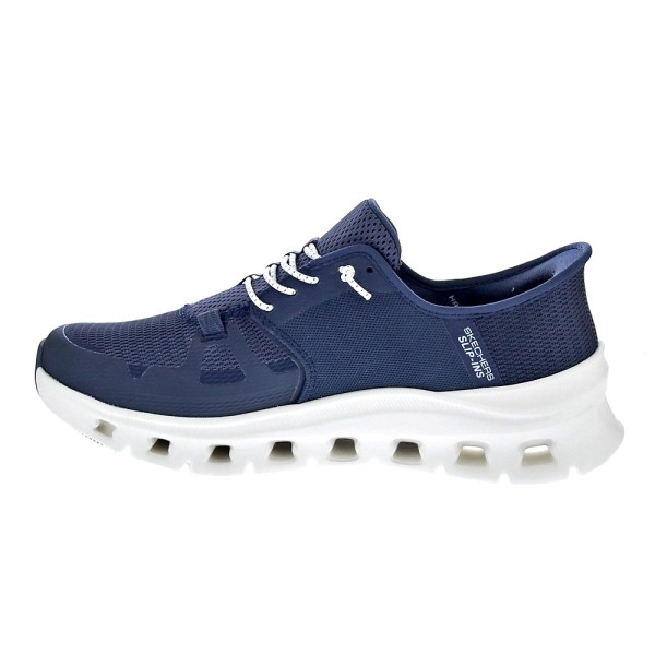 Zapatillas Skechers zapatos Hombre modelo Glide Step Slip-ins Azul Elástico