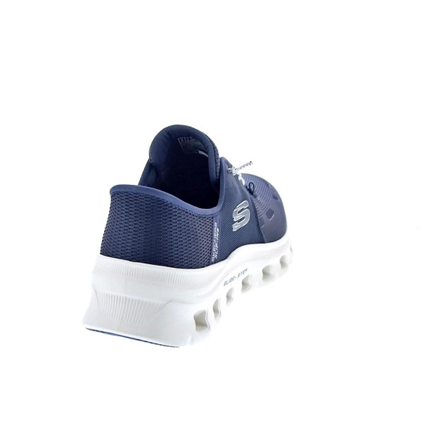 Zapatillas Skechers zapatos Hombre modelo Glide Step Slip-ins Azul Elástico