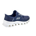 Zapatillas Skechers zapatos Hombre modelo Glide Step Slip-ins Azul Elástico