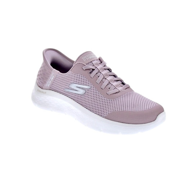 Zapatillas Skechers zapatos Mujer modelo Go Walk Flex Slip-ins Rosa Elástico