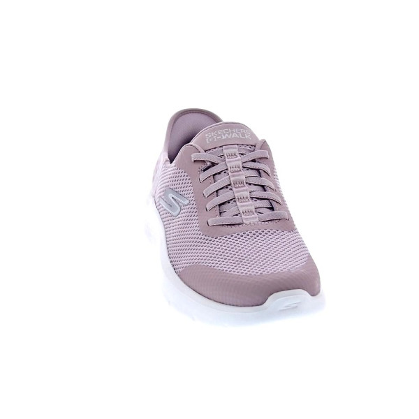 Zapatillas Skechers zapatos Mujer modelo Go Walk Flex Slip-ins Rosa Elástico